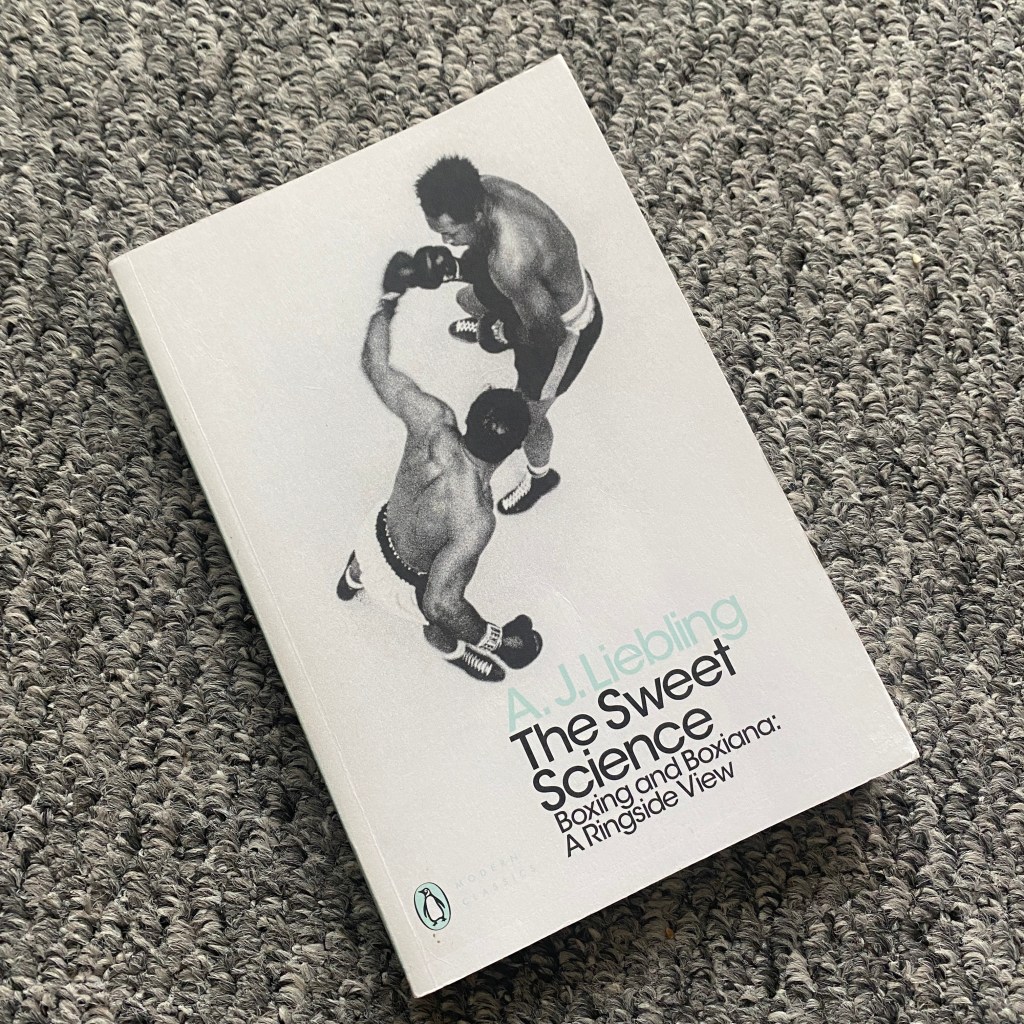 Image of cover of the book The Sweet Science by A.J. Liebling.
