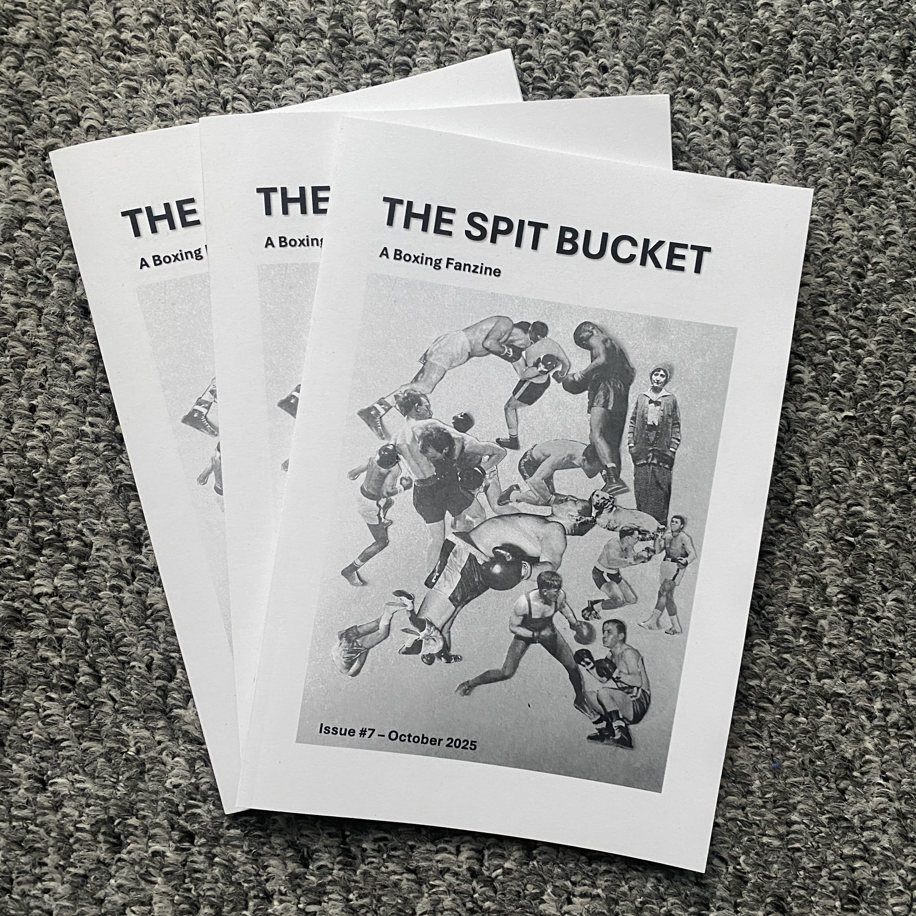 The Spit Bucket – a boxing fanzine – Writers on Boxing
